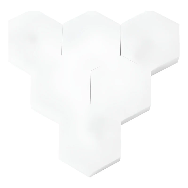 Led Rgb Hexagonal Táctil X6 Pila Con Control X Zona Ofertas