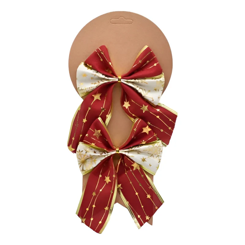 Moñas Navideñas X2 Unidades Ccm00543 V Zona Ofertas