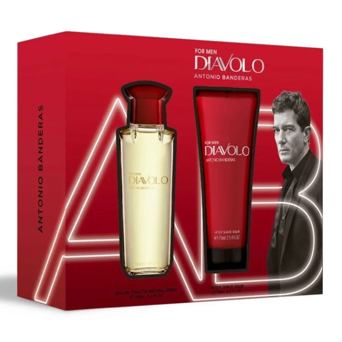 Líquido Diavolo Estuche Eau de Toilette: Edt 100ml + Desodorante 150ml - Antonio Banderas