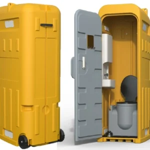 Aseo portátil químico con instalación para Baño