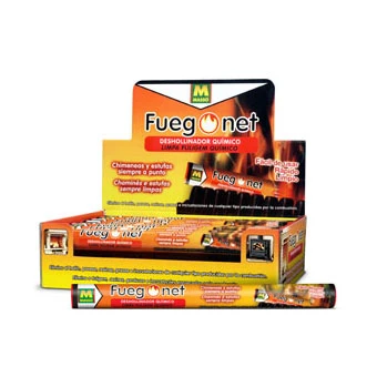 Deshollinador Químico para Limpieza de Chimeneas y Estufas - Potente y Fácil de Utilizar - Reduce el Hollín .175 gr