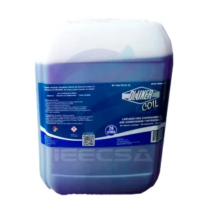 QUIMICO PORRON 20 LITROS COIL MORADO AUTOLAVABLE NEUTRO CLUXER con Ácido Cítrico