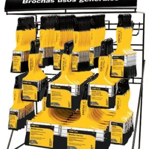 Rack despachador con brochas, pretul para Limpieza Profunda