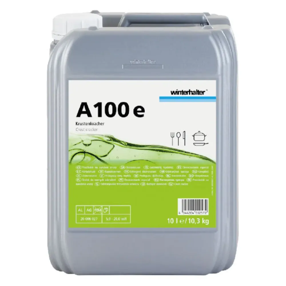 A100E 10L WINTERHALTER Detergente para lavavajillas, bote de 10 litros de Microfibra de Secado Rápido