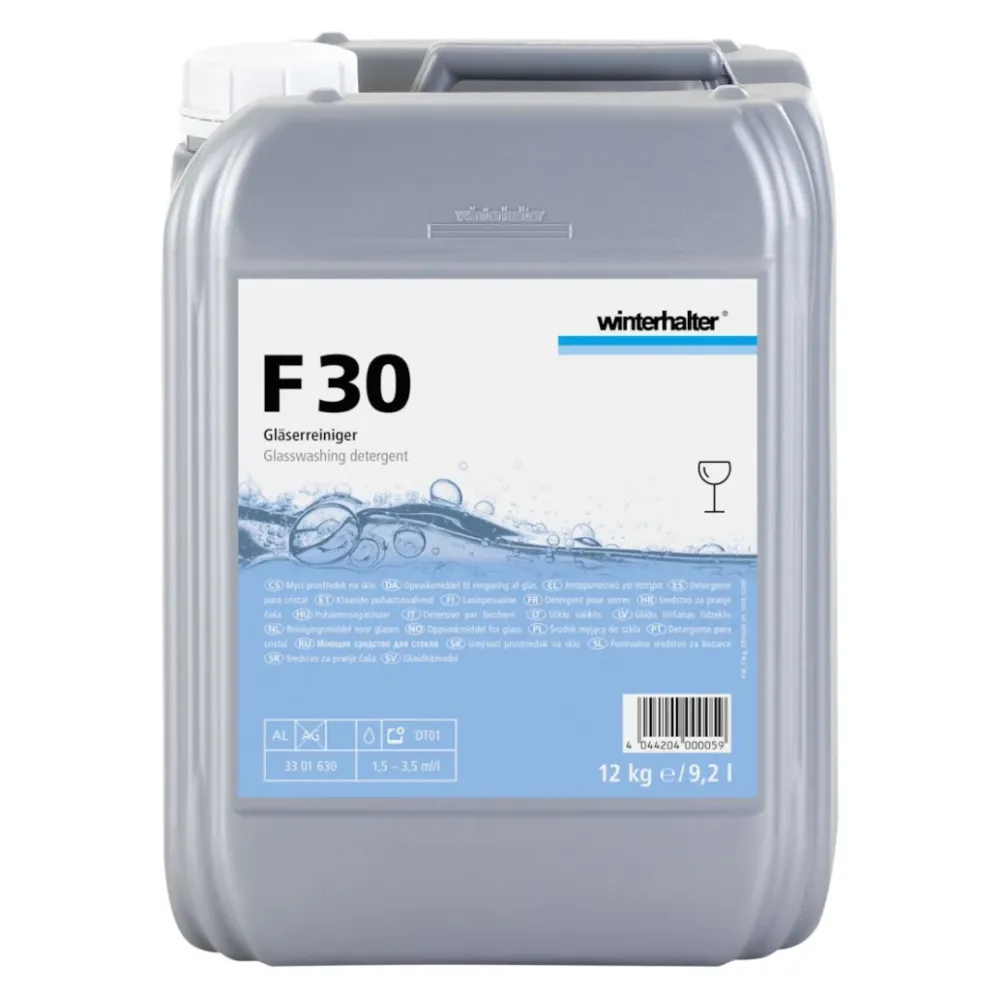 Líquido Lavavajillas F30 12KG WINTERHALTER Detergente para lavavajillas, bote de 12 kilos