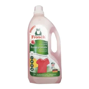 Frosch Detergente concentrado Ropa Color Aroma Granada 1,5 L | Fragancia Duradera
