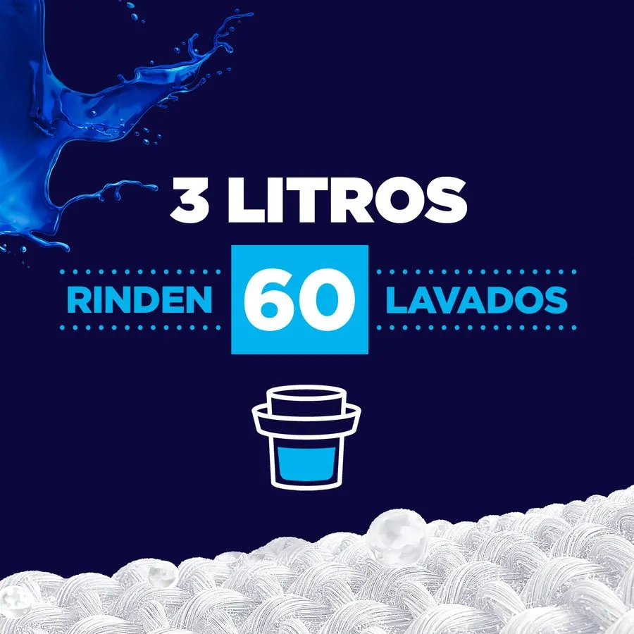 Omo Detergente liquido Matic Doypack con Mullido 2 X 3 L