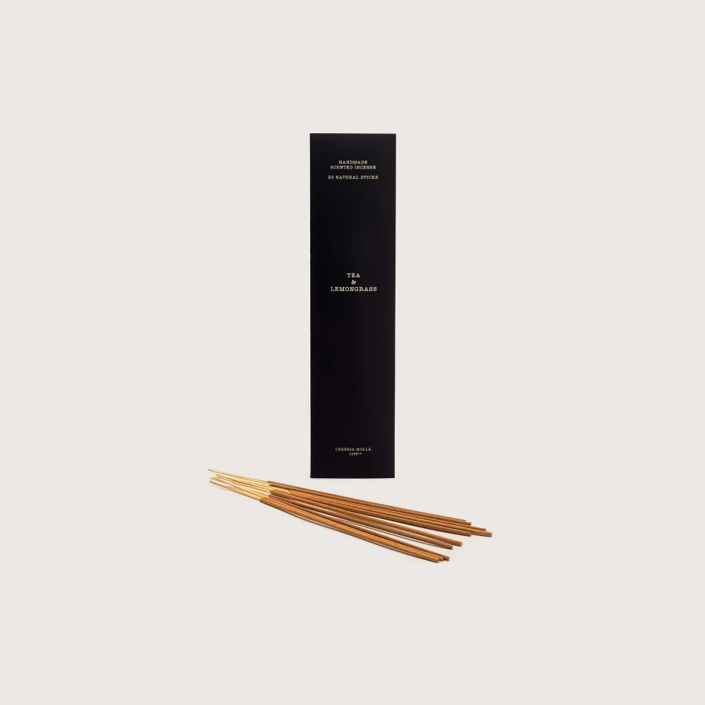 Incienso Cererí Mollá Tea & Lemongrass (20 varillas) en Estuche