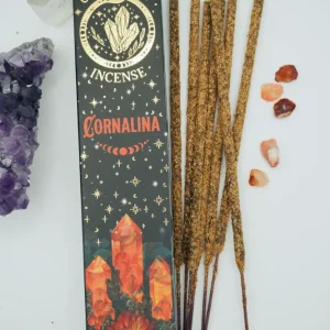 Metálico INCIENSO VARILLAS TRIBAL SOUL CRYSTAL MAGIC | CORNALINA