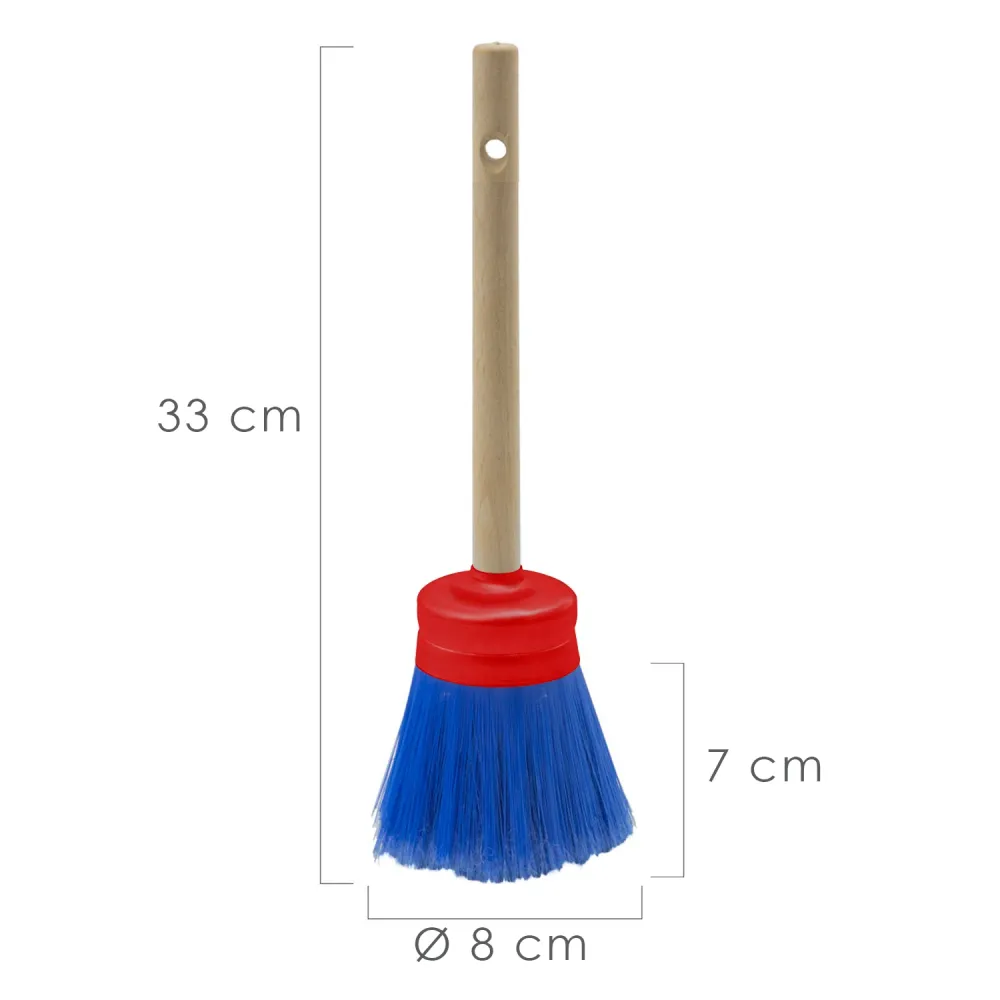 Seguro para Niños Brocha Encalar Cerda Azul Ø 10 x 29 cm.