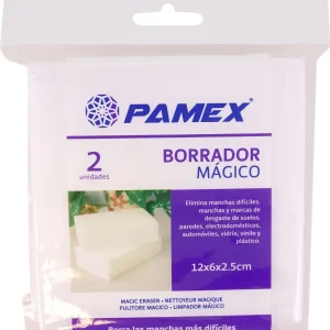 Ergonómico Borrador Mágico / Pack 2 Und. / Elimina Manchas Difíciles y Renueva Superficies del Hogar /