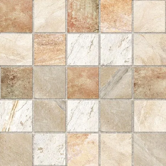 Pavimento De Ceramica Mate 58X58Cm Piedra Mix - Incenor Hd