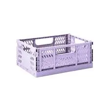 Caja Plegable Moderna Mediana Lila 3 Sprouts