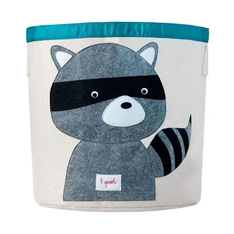Canasto para Juguetes Mapache 3 Sprouts