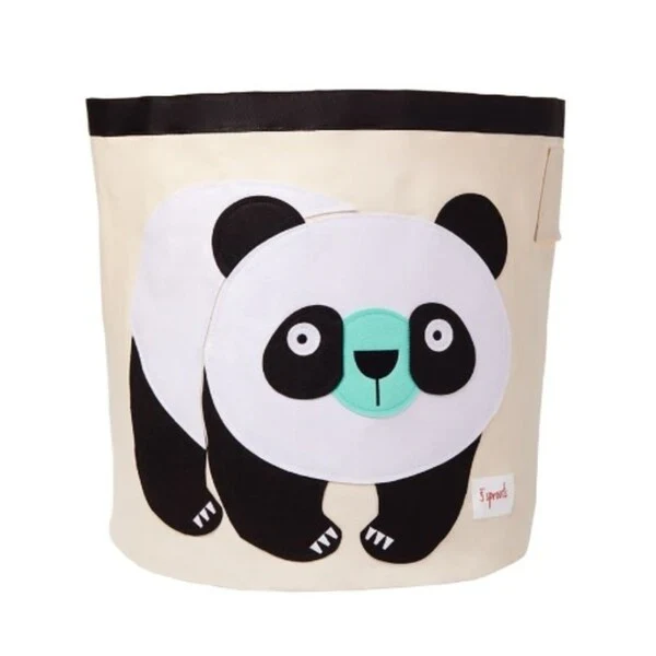 Canasto para juguetes Panda 3 Sprouts