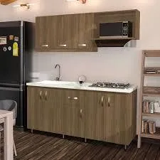 Cocina Sofí­ Color Gales De 150X60 Cm Sin Perforación Bochetti 1221212