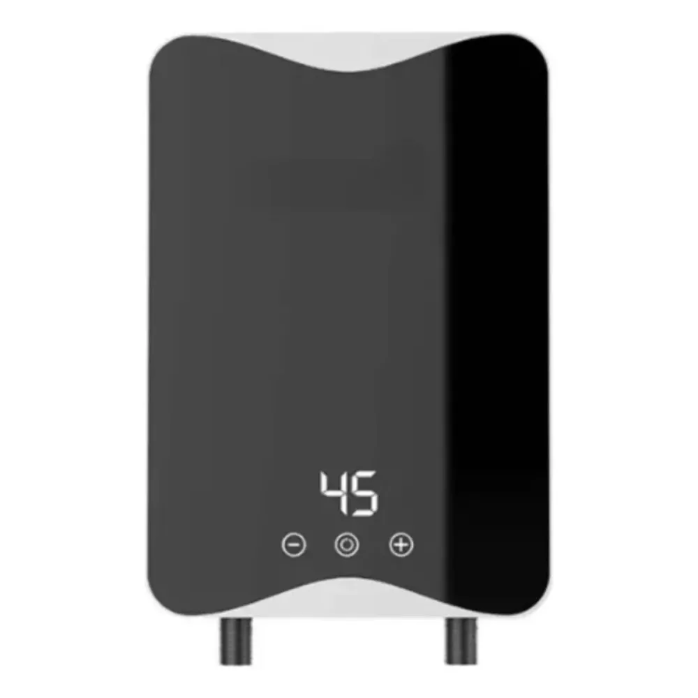 Calentador Agua Eléctrico Instantáneo Duchas Baño Negro