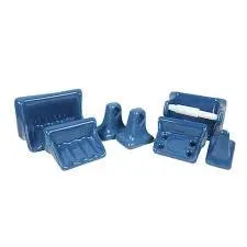Juego De Accesorios Ceramicos Azul Colonial Pm2030 CATO