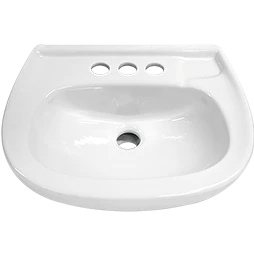 Lavabo Lucas Blanco | Cerámica | Para Espacios Reducidos | Marca Cato