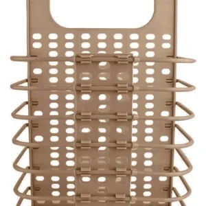 Cesta Baño Lavanderí Plegable Café 46x27x15 CM