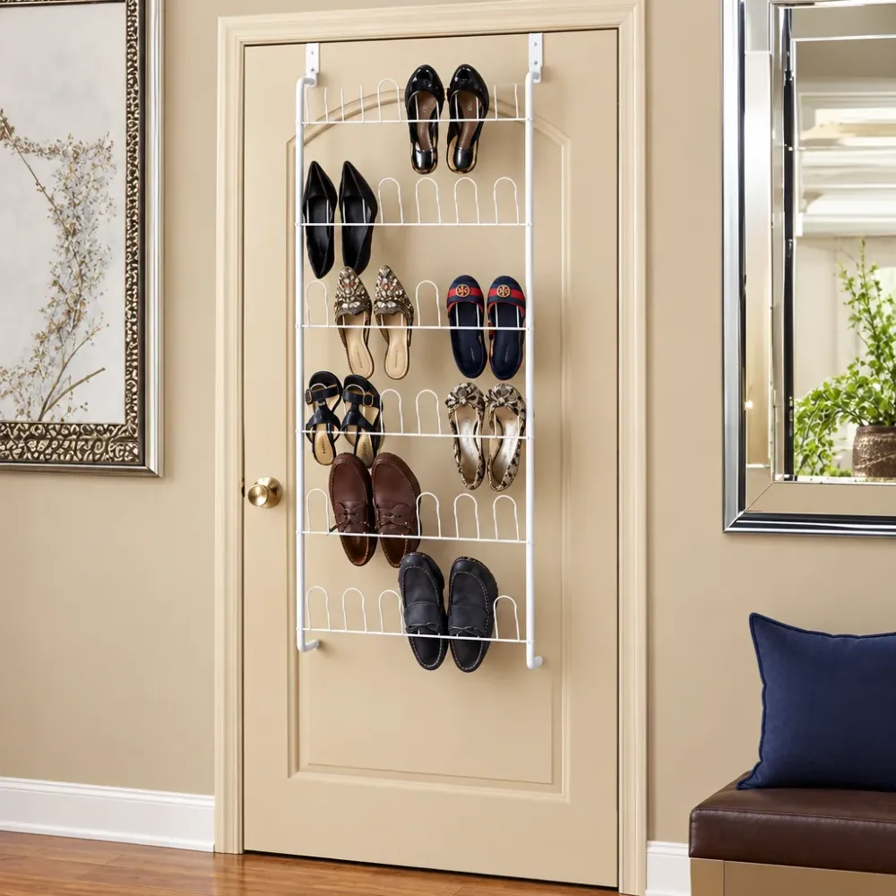 Zapatero 18 pares Pared/puerta - 140x50x15 cm classichomepy-shop