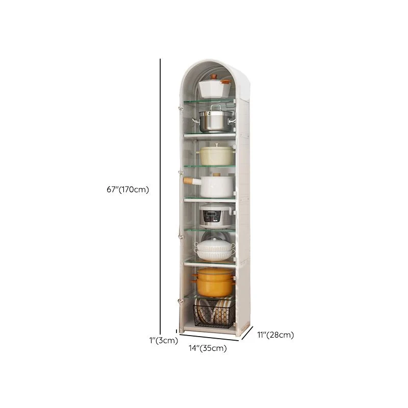 Aparador contemporáneo Buffet Servidor de comedor de metal para comedor Clearhalo