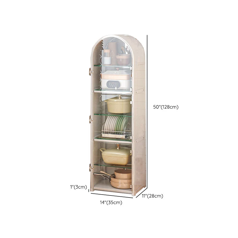 Aparador contemporáneo Buffet Servidor de comedor de metal para comedor Clearhalo