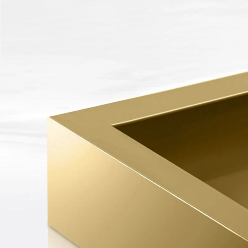 Aparador Glam Buffet con espejo, 3 cajones y 2 puertas, buffet de comedor Negro Clearhalo