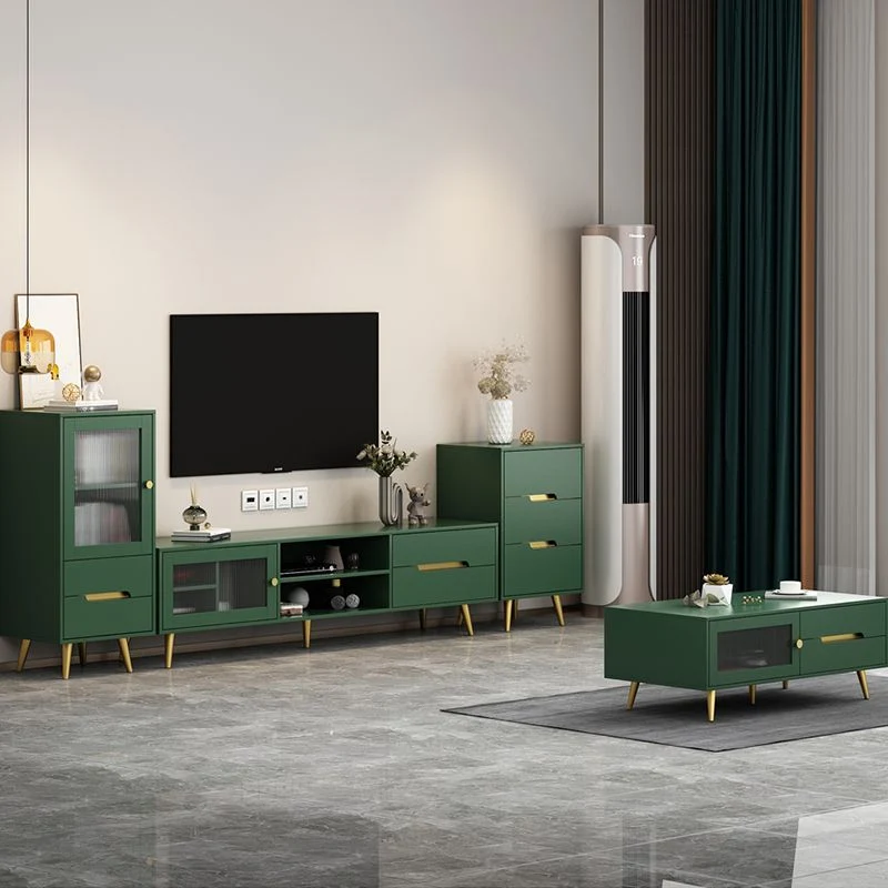 Aparador moderno Aparador de madera de ingenierí con puerta y cajón para comedor Blanco Clearhalo