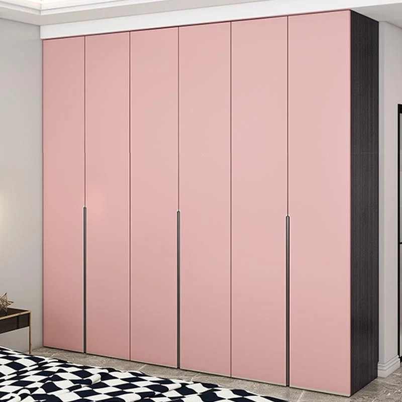 Armario de almacenamiento moderno de madera fabricada en blanco para dormitorio Clearhalo