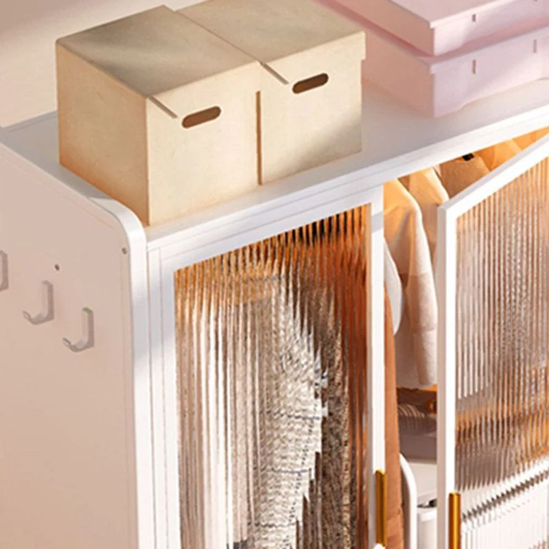 Armario de combinación de vidrio Armario de estilo moderno para el hogar Clearhalo