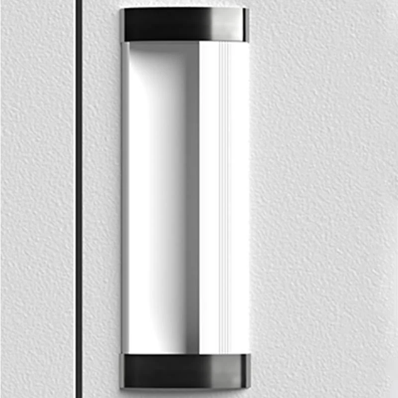 Armario contemporáneo de acero para dormitorio, armario con cerradura Clearhalo