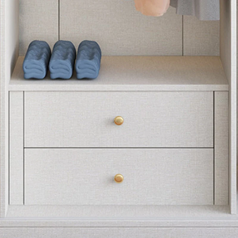 Armario corredizo con cajón Armario de madera para el hogar Clearhalo