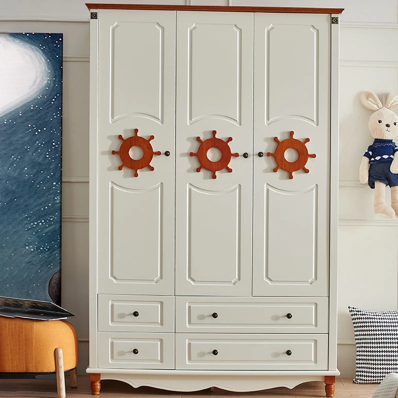 Armario costero con puerta con bisagras Gabinete con acabado mate de madera fabricada Azul Clearhalo