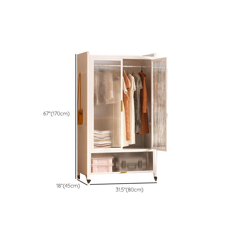 Armario de cristal armario de combinación de estilo moderno para el hogar Clearhalo