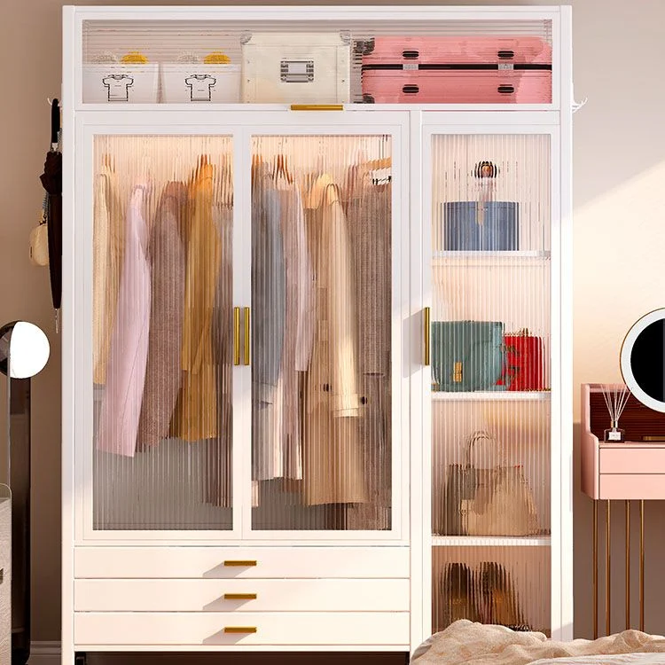 Armario de cristal armario de combinación de estilo moderno para el hogar Clearhalo
