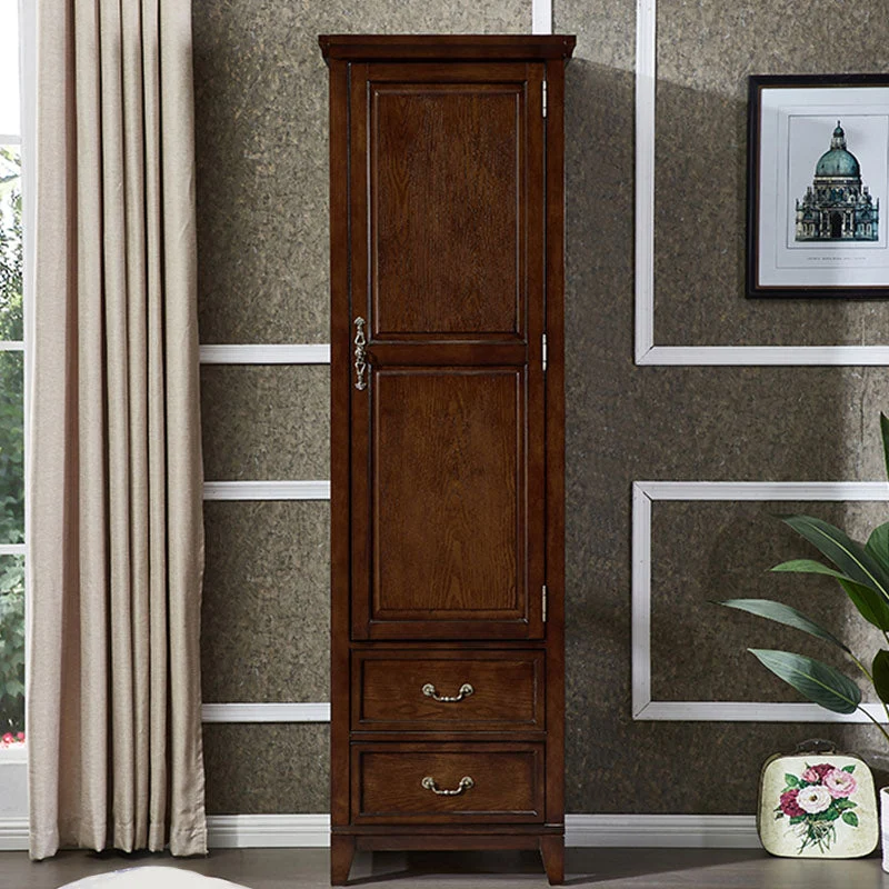 Armario de estilo campestre francés Armario Armario de madera para dormitorio Cereza Clearhalo