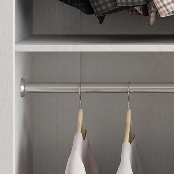 Armario de estilo moderno Armario de madera con puerta corredera para dormitorio Clearhalo