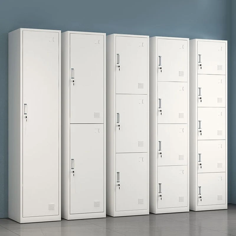 Armario de estilo moderno, armario de metal con cerradura, 14,96 pulgadas de profundidad x 16,54 pulgadas de ancho x 39,37...
