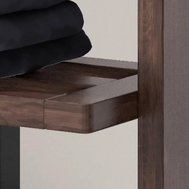Armario de estilo moderno Hogar Armario Armario de madera con espejo Naturales Clearhalo