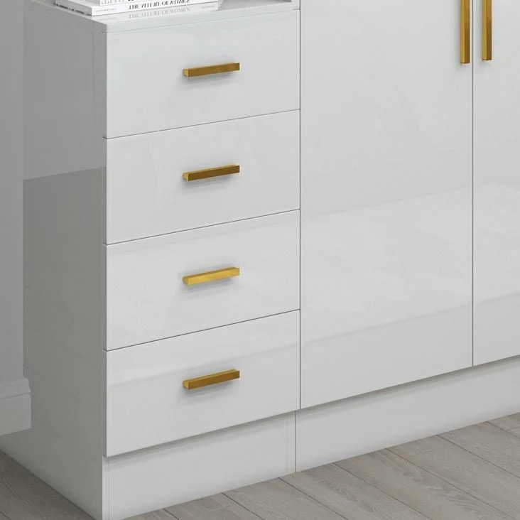 Armario Europeo Moderno Simple Red Luz Roja Lujo Pequeño Dormitorio Familiar Clearhalo