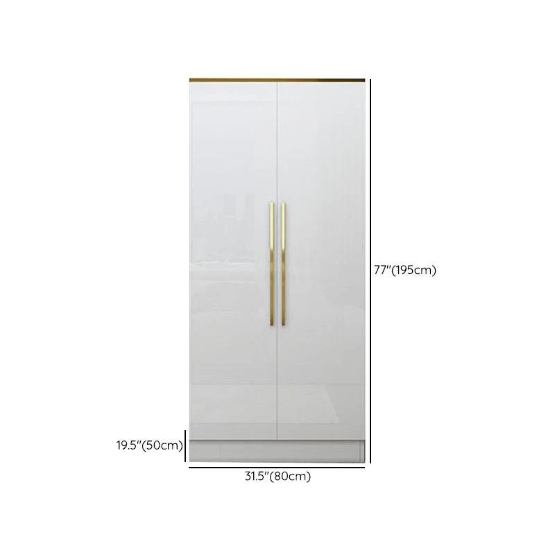 Armario Europeo Moderno Simple Red Luz Roja Lujo Pequeño Dormitorio Familiar Clearhalo