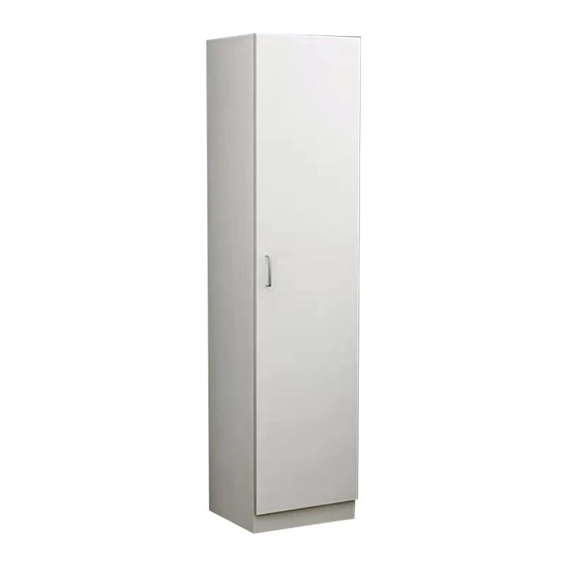 Armario guardarropa blanco contemporáneo con bisagras para el hogar Blanco Clearhalo