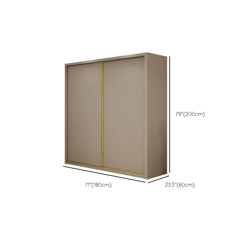 Armario guardarropa contemporáneo Armario guardarropa de madera de ingenierí Clearhalo