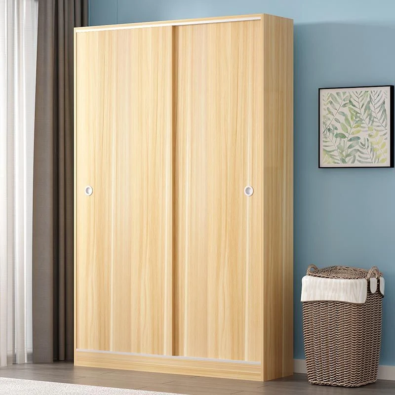 Armario guardarropa de estilo moderno armario de madera de ingenierí para dormitorio Blanco Clearhalo