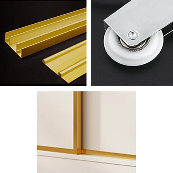 Armario guardarropa moderno con armario guardarropa de madera con barra para ropa Clearhalo