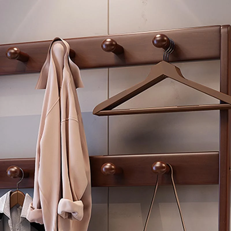 Armario de madera Armario de dormitorio moderno con estantes de almacenamiento Naturales Clearhalo