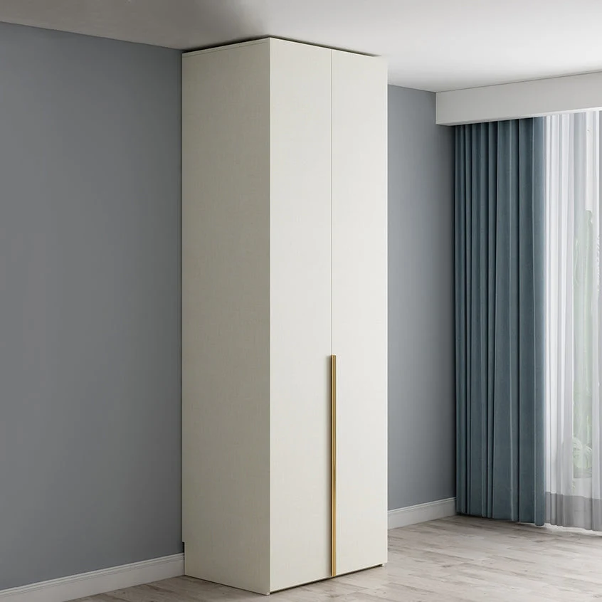 Armario de madera de ingenierí Armario Armario blanco moderno para dormitorio Clearhalo