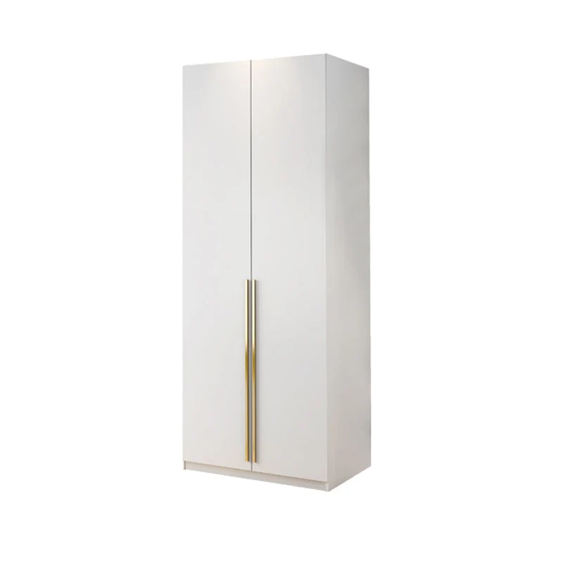 Armario de madera de ingenierí blanca Armario de estilo moderno con cajón Clearhalo