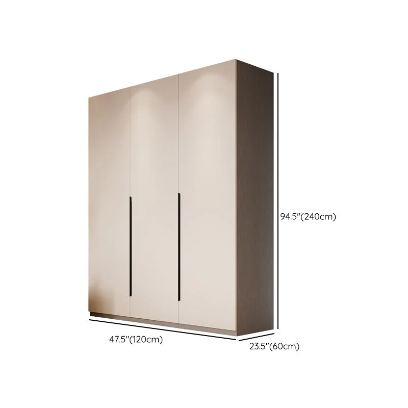 Armario de madera moderno Armario independiente Armario con puertas de cierre suave Clearhalo